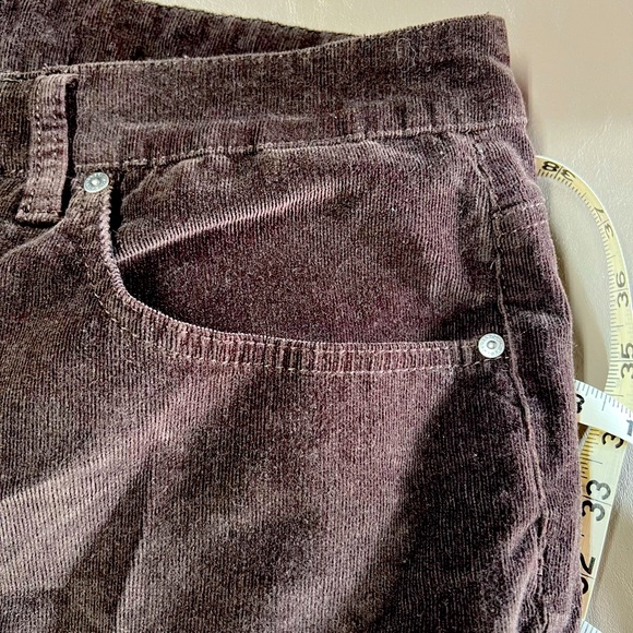 Bandolino Mandie 22W Chocolate fine Corduroys - Picture 8 of 12